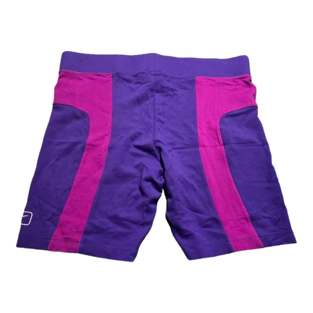 Nike SportsWear Active Athletic Workout Pink and Purple Shorts‎ Women's Size XL